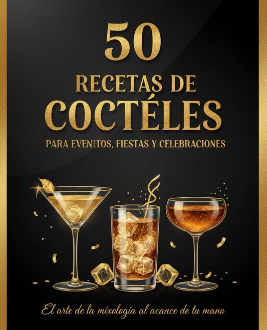 La Barra Exclusiva – 50 Cócteles Premium para tus Eventos